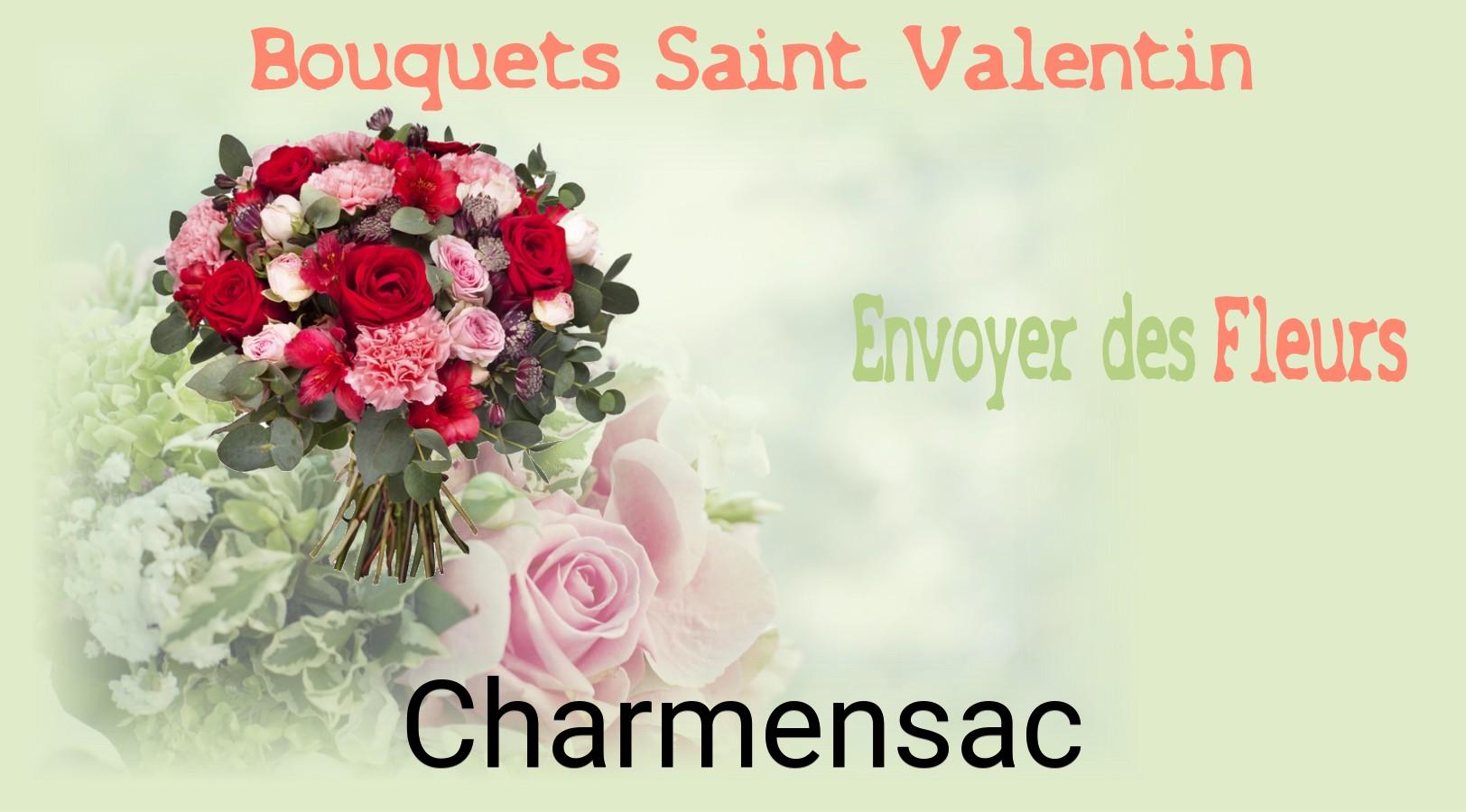 Roses de Saint-Valentin livrées à Charmensac